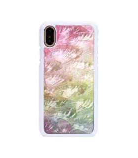 iKins SmartPhone case iPhone XS/S water flower white