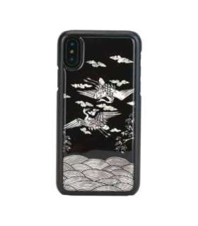 iKins SmartPhone case iPhone XS/S crane black