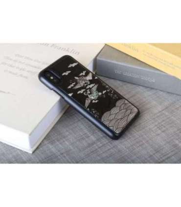 iKins SmartPhone case iPhone XS/S crane black