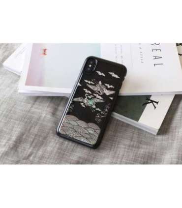 iKins SmartPhone case iPhone XS/S crane black