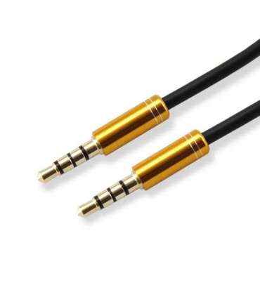 Sbox 3535-1.5G AUX Cable 3.5mm To 3.5mm Golden Kiwi Gold