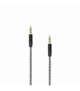 Sbox AUX Cable 3.5mm To 3.5mm Blackberry Black 3535-1.5B