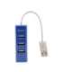 Sbox H-204 USB 4 Ports USB HUB Blueberry Blue
