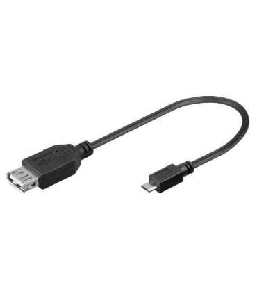 Sbox USB A F.-MICRO USB M. 0.1M USB F-MICRO M