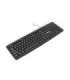 Sbox Keyboard Wired USB K-14 US