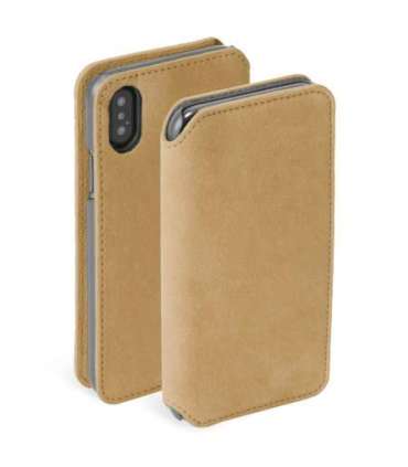 Krusell Broby 4 Card SlimWallet Apple iPhone XS Max cognac