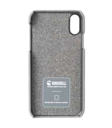 Krusell Broby Cover Apple iPhone XS Max light grey
