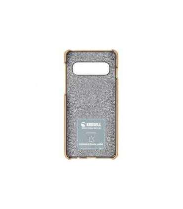 Krusell Broby Cover Samsung Galaxy S10 cognac