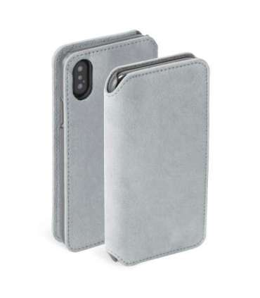 Krusell Broby 4 Card SlimWallet Apple iPhone XS light grey
