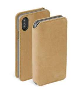 Krusell Broby 4 Card SlimWallet Apple iPhone XS cognac