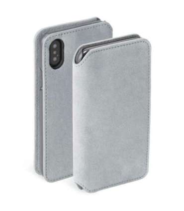 Krusell Broby 4 Card SlimWallet Apple iPhone XS Max light grey
