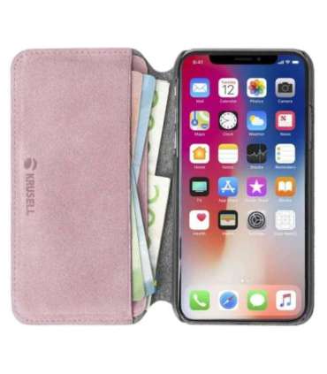 Krusell Broby 4 Card SlimWallet Apple iPhone XS Max pink