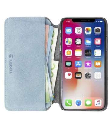Krusell Broby 4 Card SlimWallet Apple iPhone XS Max light blue