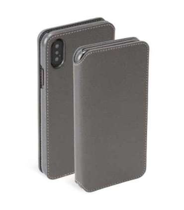 Krusell Pixbo 4 Card SlimWallet Apple iPhone XS Max grey