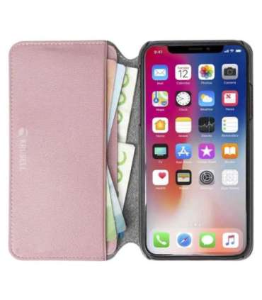 Krusell Pixbo 4 Card SlimWallet Apple iPhone XS Max rose