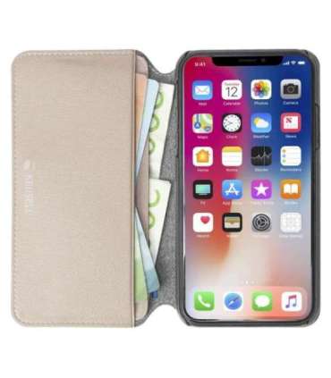 Krusell Pixbo 4 Card SlimWallet Apple iPhone XS Max beige