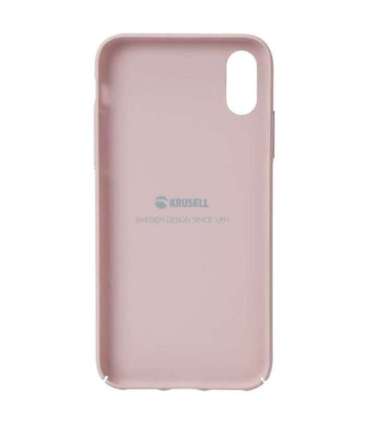 Krusell Sandby Cover Apple iPhone XS dusty pink