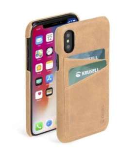 Krusell Sunne 2 Card Cover Apple iPhone XS Max vintage nude