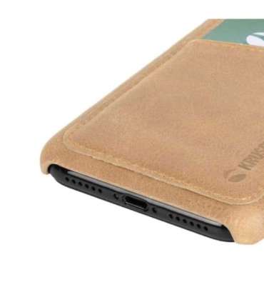 Krusell Sunne 2 Card Cover Apple iPhone XS Max vintage nude