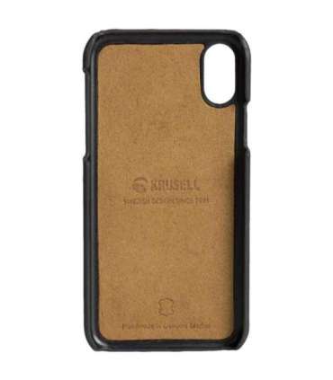 Krusell Sunne 2 Card Cover Apple iPhone XS Max vintage black