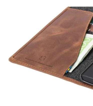 Krusell Sunne 2 Card Foliowallet Sony Xperia L2 vintage cognac