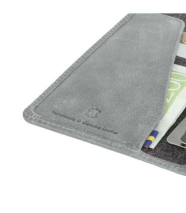 Krusell Sunne 4 Card FolioWallet Apple iPhone XS Max vintage grey
