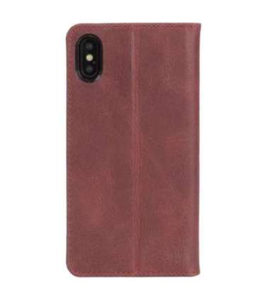 Krusell Sunne 4 Card FolioWallet Apple iPhone XS Max vintage red