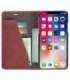 Krusell Sunne 4 Card FolioWallet Apple iPhone XS Max vintage red