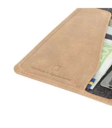Krusell Sunne 4 Card FolioWallet Apple iPhone XS Max vintage nude