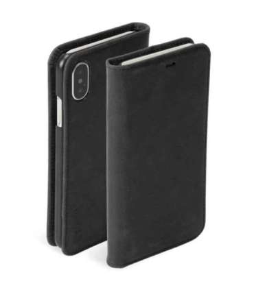 Krusell Sunne 4 Card FolioWallet Apple iPhone XS Max vintage black