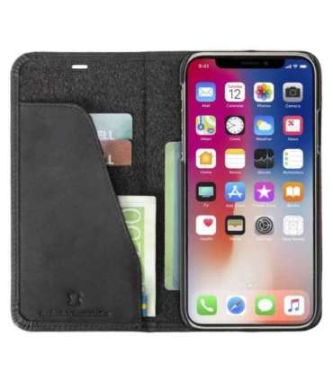 Krusell Sunne 4 Card FolioWallet Apple iPhone XS Max vintage black