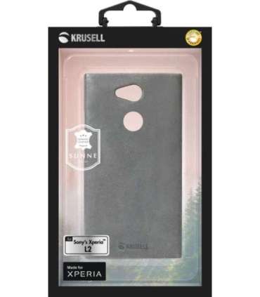 Krusell Sunne Cover Sony Xperia L2 vintage grey
