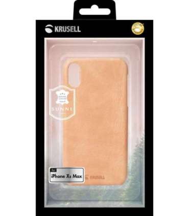 Krusell Sunne Cover Apple iPhone XS Max vintage nude