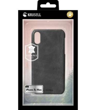 Krusell Sunne Cover Apple iPhone XS Max vintage black