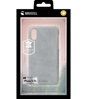 Krusell Sunne Cover Apple iPhone XS vintage grey