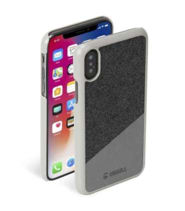 Krusell Tanum Cover Apple iPhone XS grey