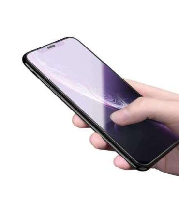 Devia Van Anti-blue Ray Full Screen Tempered Glass iPhone XR (6.1) black (10pcs)