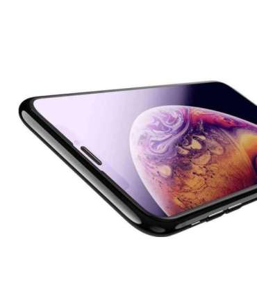 Devia Van Anti-blue Ray Full Screen Tempered Glass iPhone XR (6.1) black (10pcs)