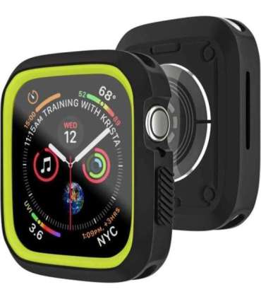 Devia Dazzle Series protective case (40mm) for Apple Watch black yellow