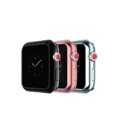 Devia Gold-plated series case V2 (44mm) for Apple Watch rose gold