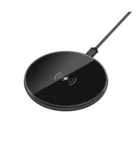 Devia Aurora Series Ultra-slim Wireless Quick Charger (V2) (10W) black