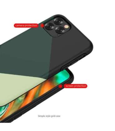 Devia simple style grid case iPhone 11 Pro Max green