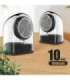 Devia Crystal Series TWS Speaker with Silicon Case (2pcs) Black