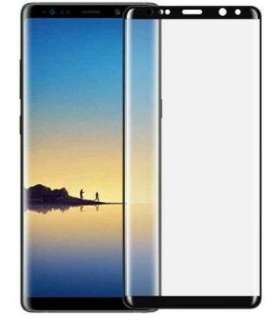 Devia 3D Curved Tempered Glass Seamless Full Screen Protector Samsung Galaxy note8 black