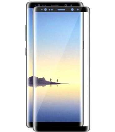 Devia 3D Curved Tempered Glass Seamless Full Screen Protector Samsung Galaxy note8 black