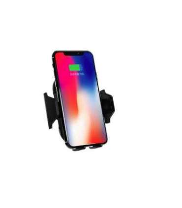 Devia Smart series Infrared sensor Wireless Charger Car Mount black