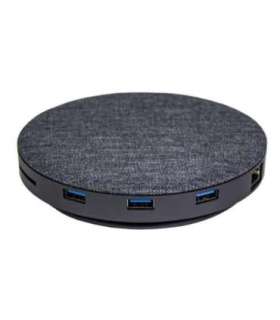 Devia UFO 10in1 HUB wireless charger gray