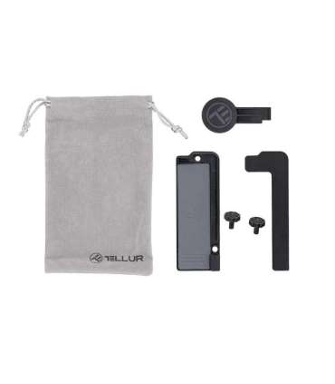 Tellur Phone Holder Magnetic, Laptop Display Mount, MDM, black