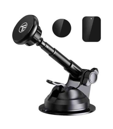 Tellur Phone Holder Magnetic, Suction Cup Mount, Adjustable, MUM, Black