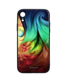 Tellur Cover Glass print for iPhone XR mesmeric